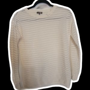 Vince Camuto sheer shirt S